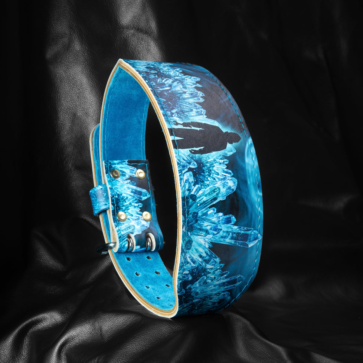 Ice Crystals Weightlifting Belt