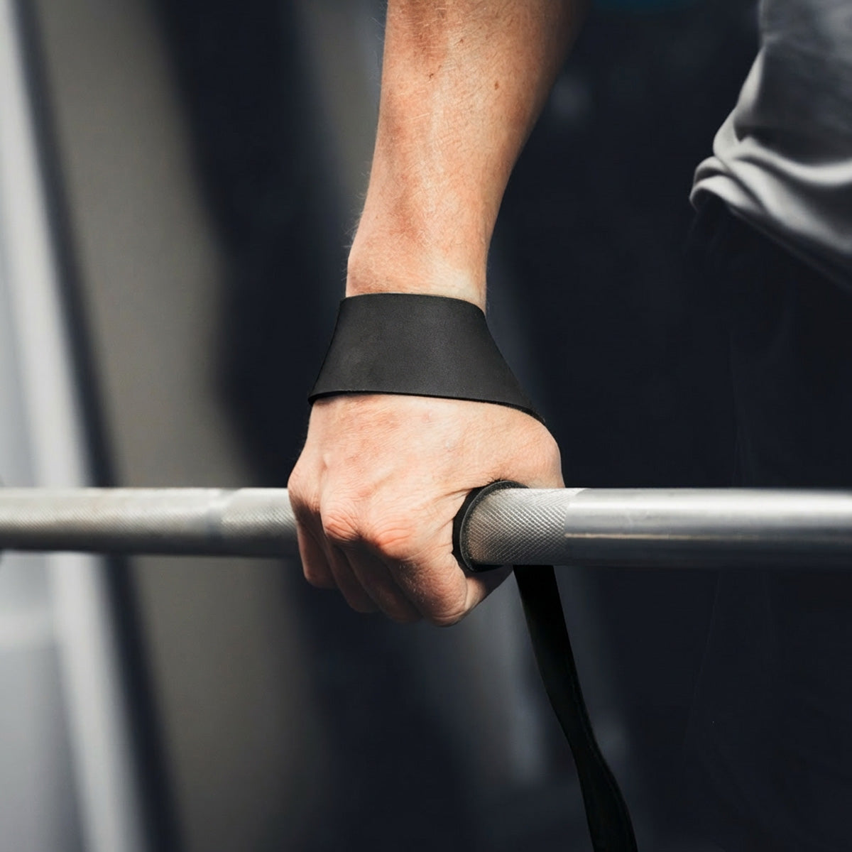 Leather Deadlifting Straps - Made in UK