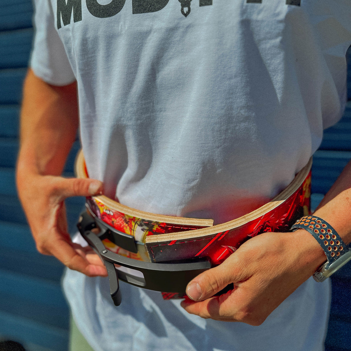 Demon Slayer Fire Lever Belt