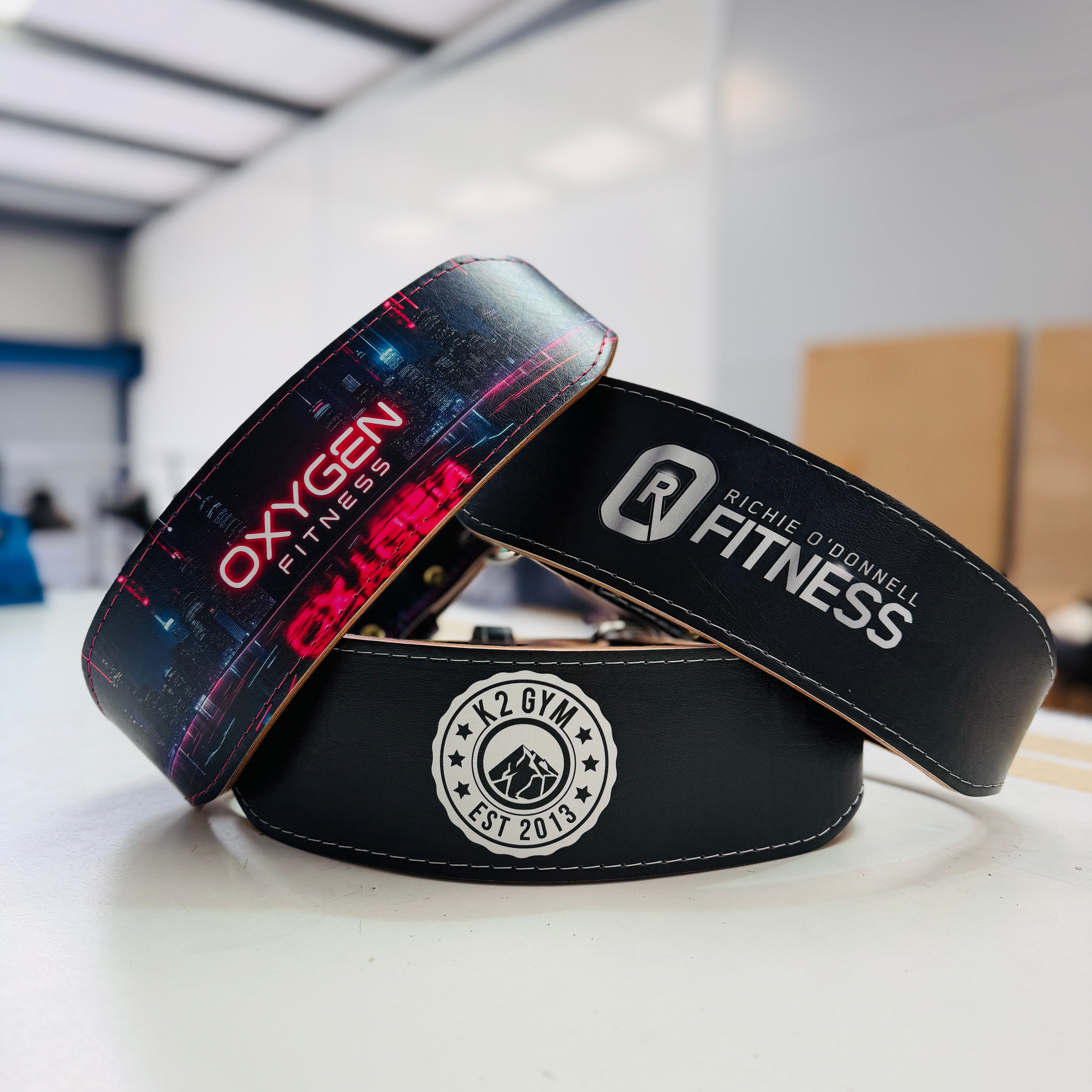 Custom Gym Belt x 10 Pack