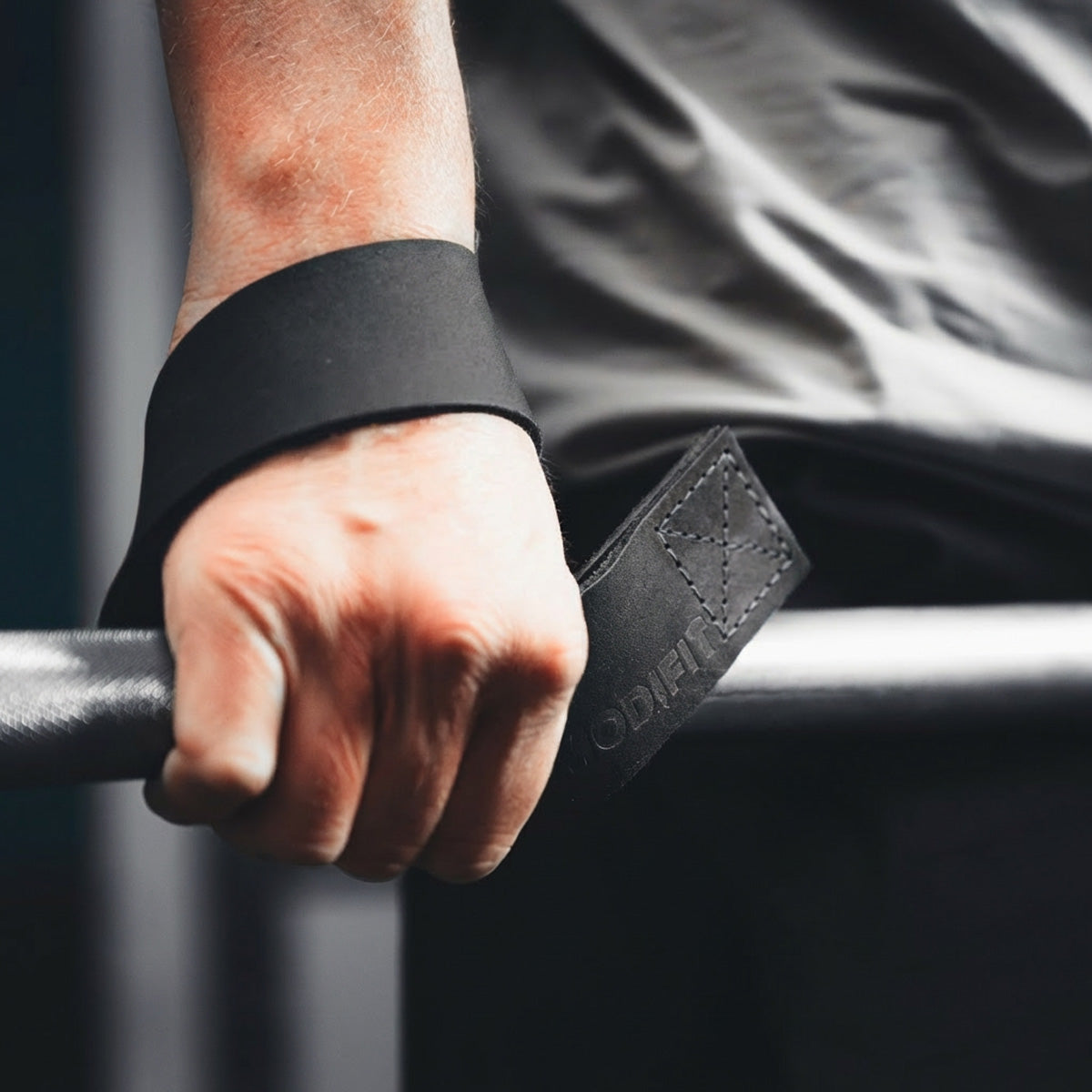 Leather Olympic Lifting Straps - Made in UK