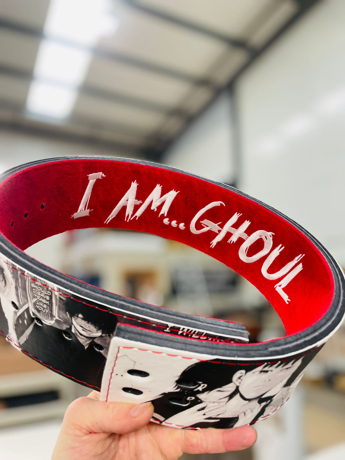 Custom weightlifting belt