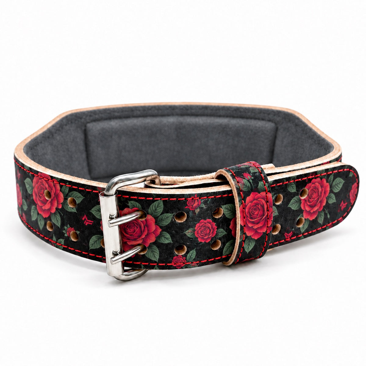 Pre-Order: Red Roses Weightlifting Belt