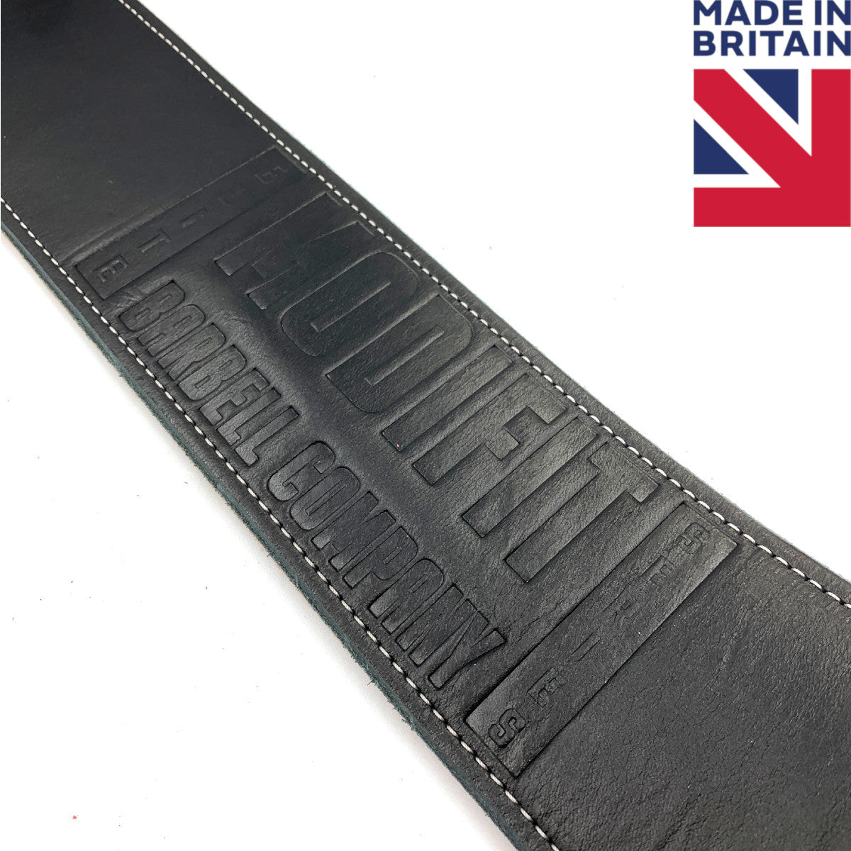 ModiFit Elite Stealth 10mm Single Prong Powerlifting Belt - Hand Made in UK - OLD LOGO - Small & Medium Only