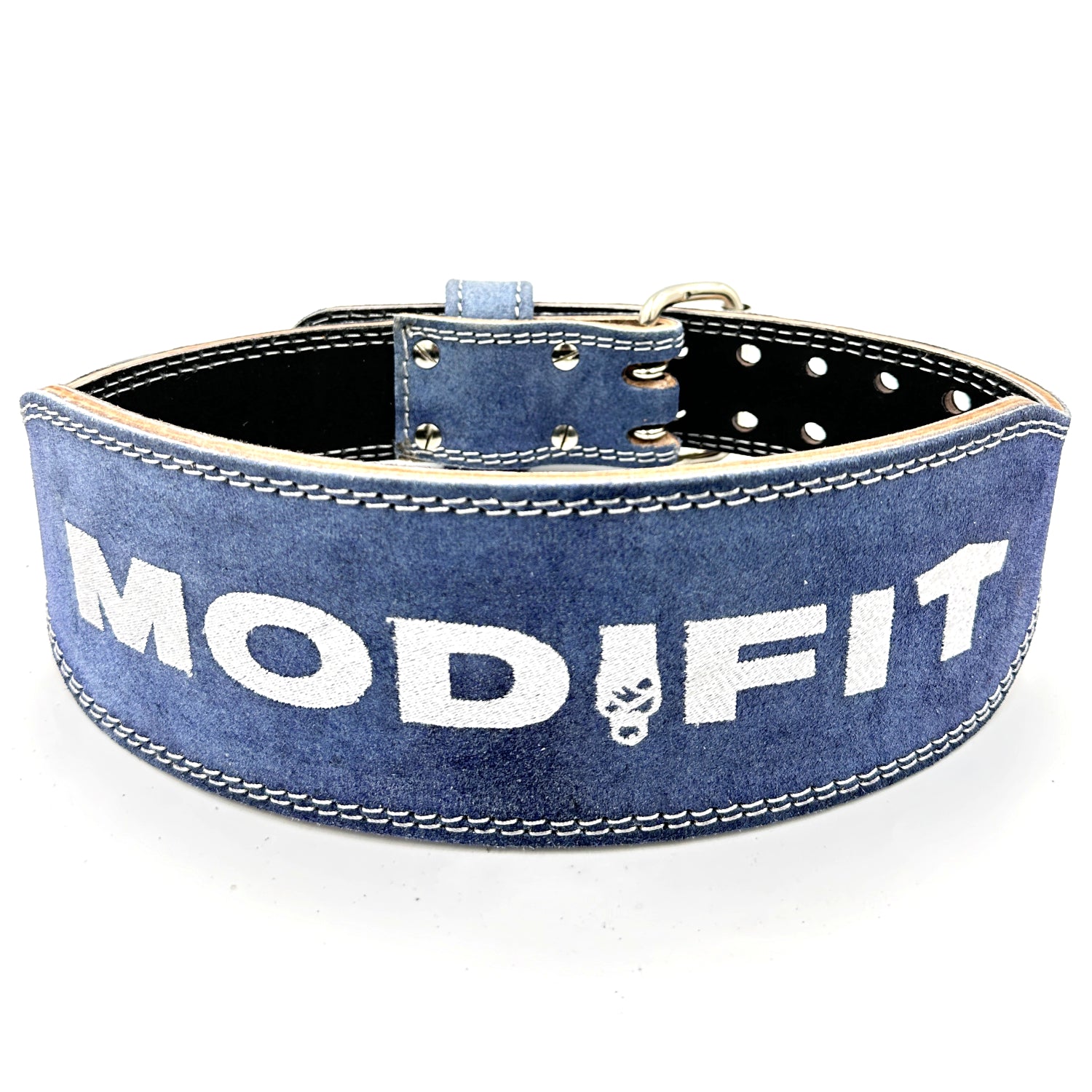 ModiFit Weightlifting Belt Elite Steel Grey Suede