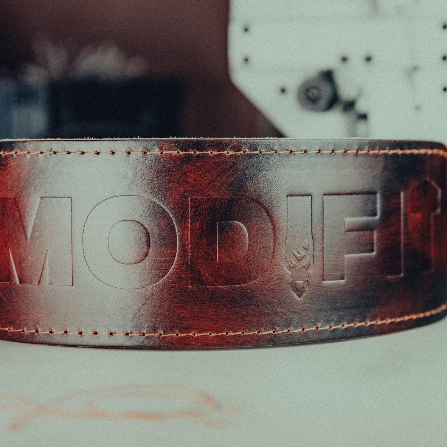 Hand Dyed Weightlifting Belt - Hand Made in UK