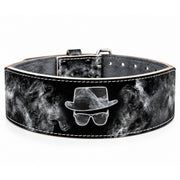 Heisenberg Hat Splatter Weightlifting Belt