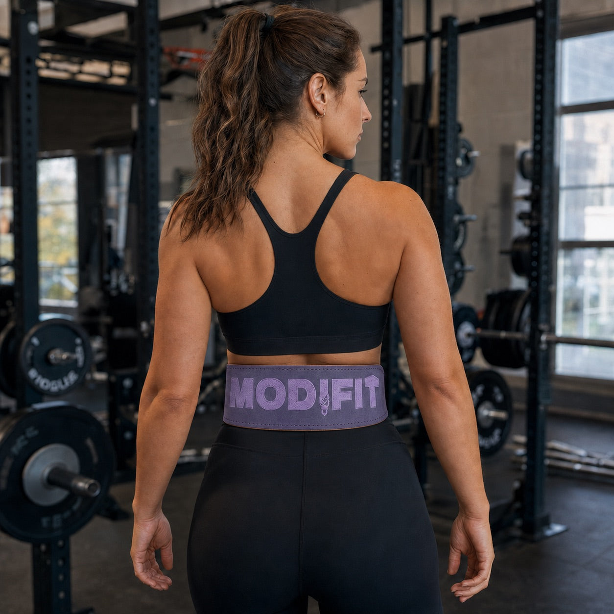 Lilac Weightlifting Belt