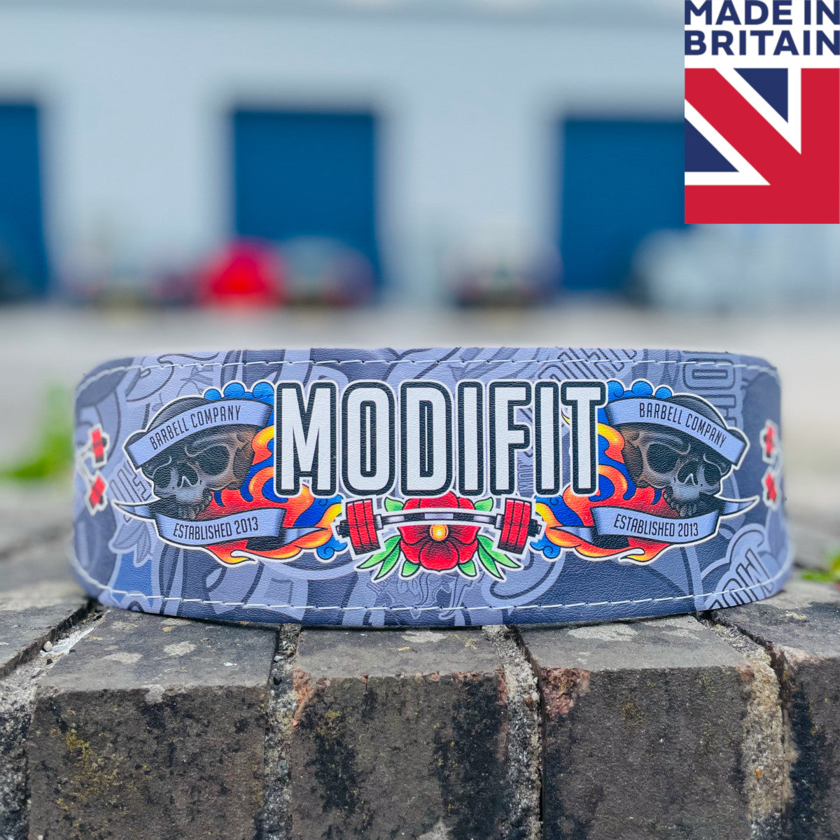 ModiFit Weightlifting Belt Elite Tattoo Edition - Hand Made in UK