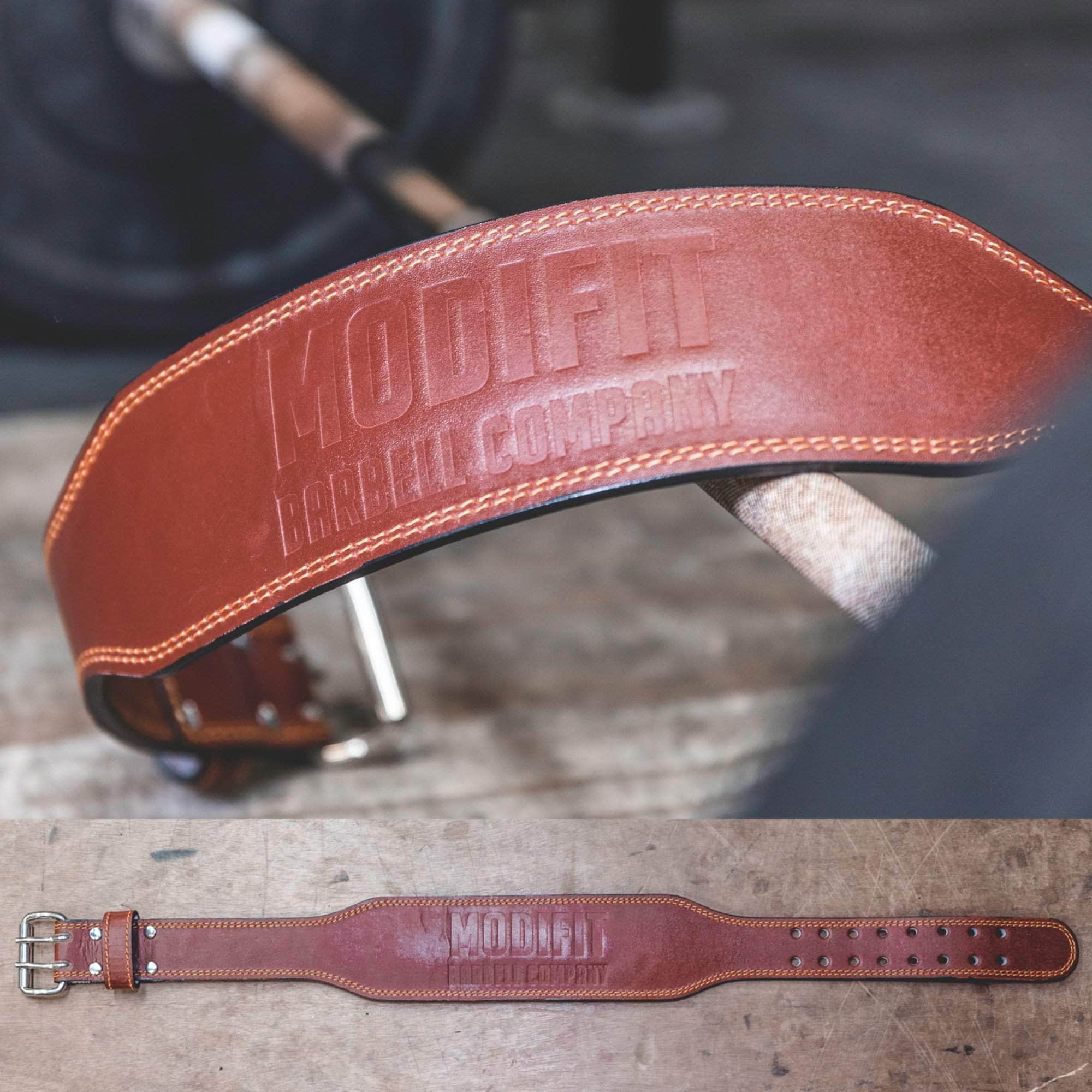 ModiFit Leather Weightlifting Belt Classic Edition