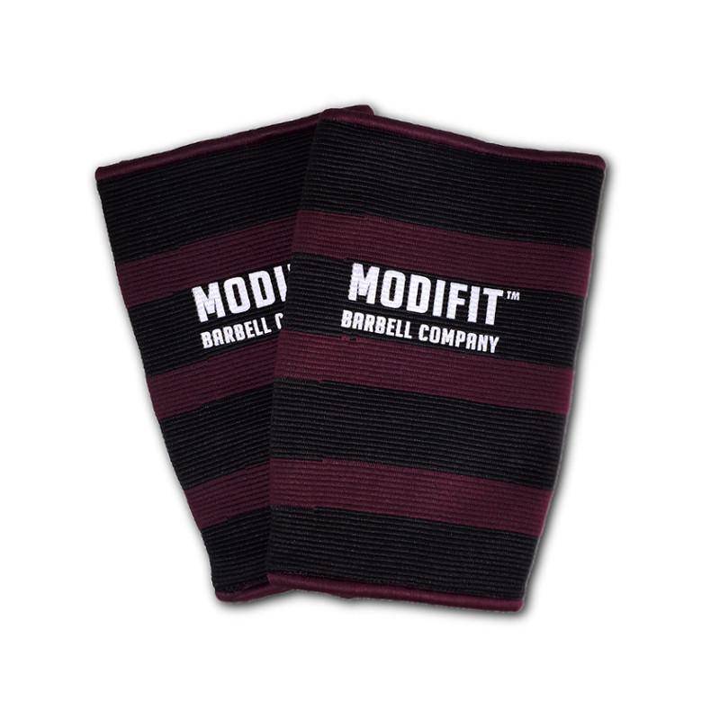 ModiFit Double Ply Maroon & Black Knee Sleeves (Pair)